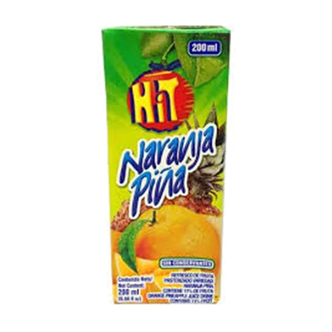 JUGO HIT 200ML NARANJA PINA