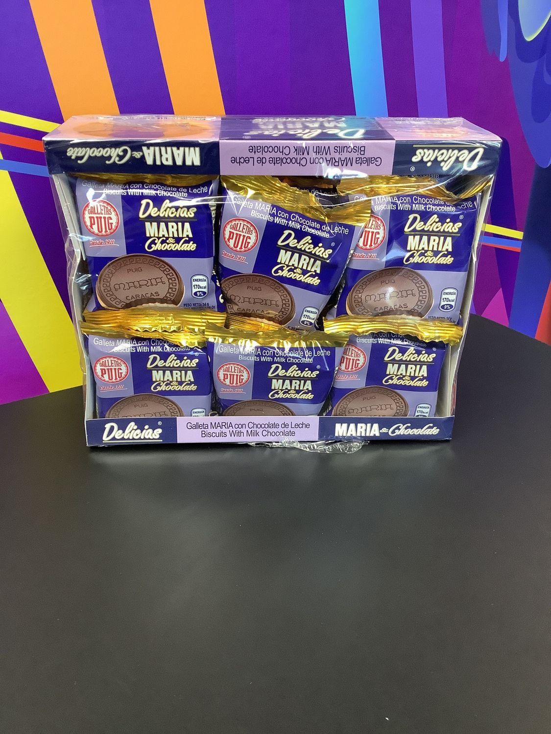 Delicias Maria con chocolate x 18 paquetes