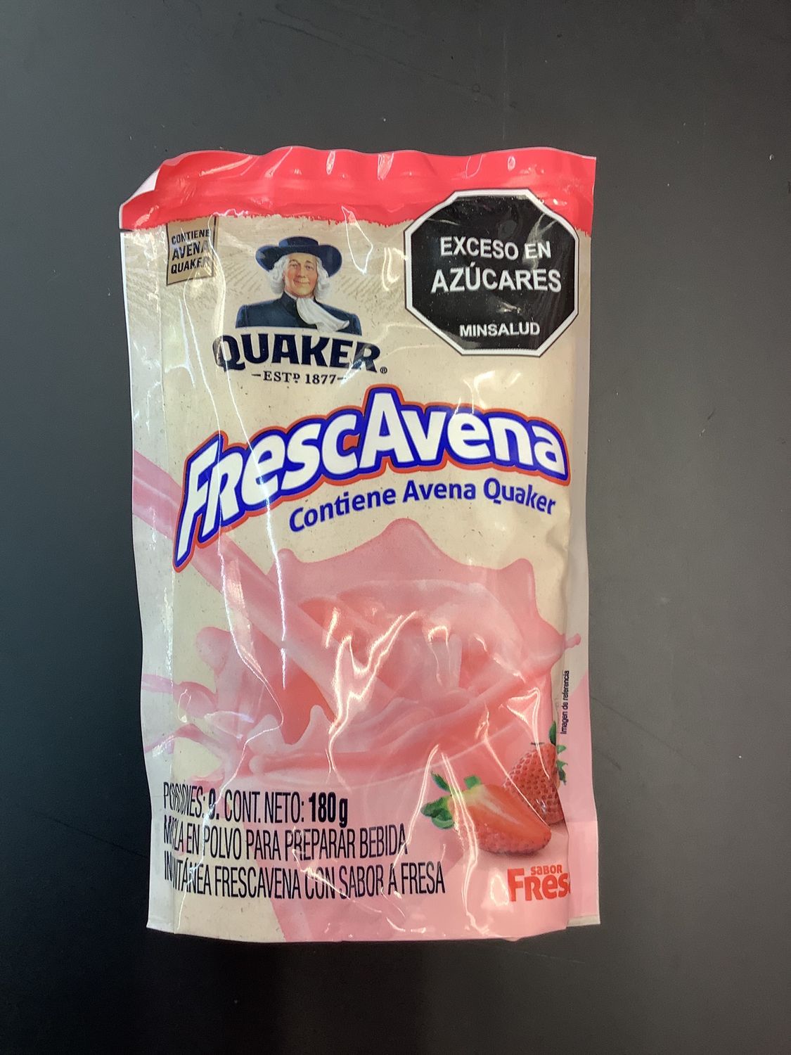 Frescavena sabor Fresa Quaker 180g
