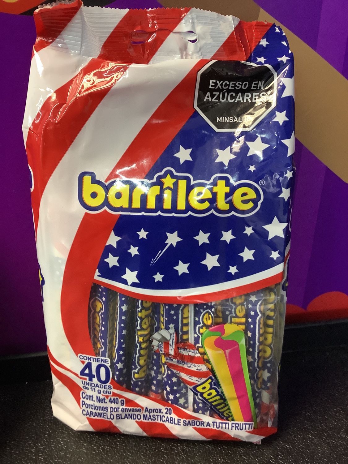 Baarilete 40unidades