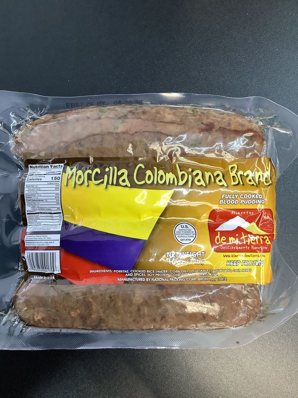 Morcilla colombiana brand