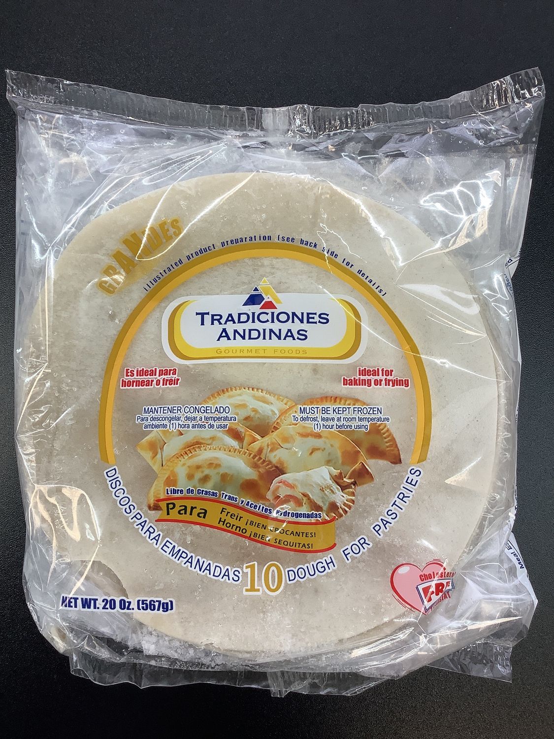 Discos grandes para empanadas 10unid Discos grandes para empanadas 10unid