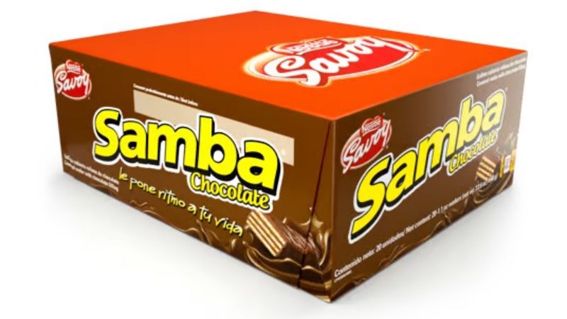 Samba Chocolate ( 20 UNID ) Samba Chocolate ( 20 UNID )