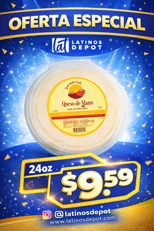 Queso de Mano ( 3 UNID )       24 Oz