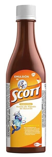EMULSION DE SCOTT 180ML EMULSION DE SCOTT 180ML