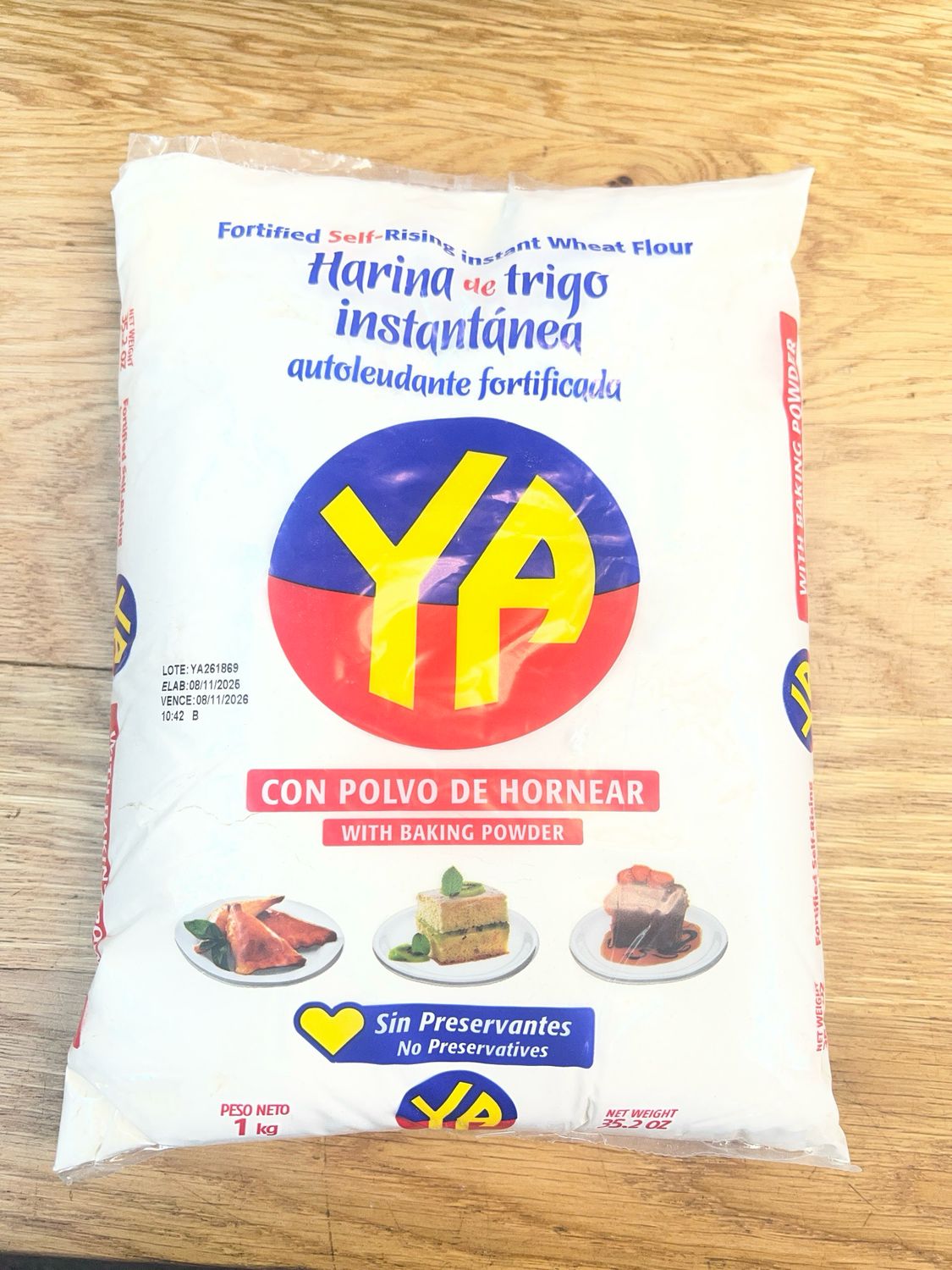 HARINA DE TRIGO 1KG YA