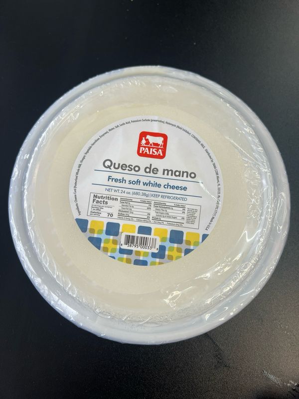 Queso De Mano 3 Unid