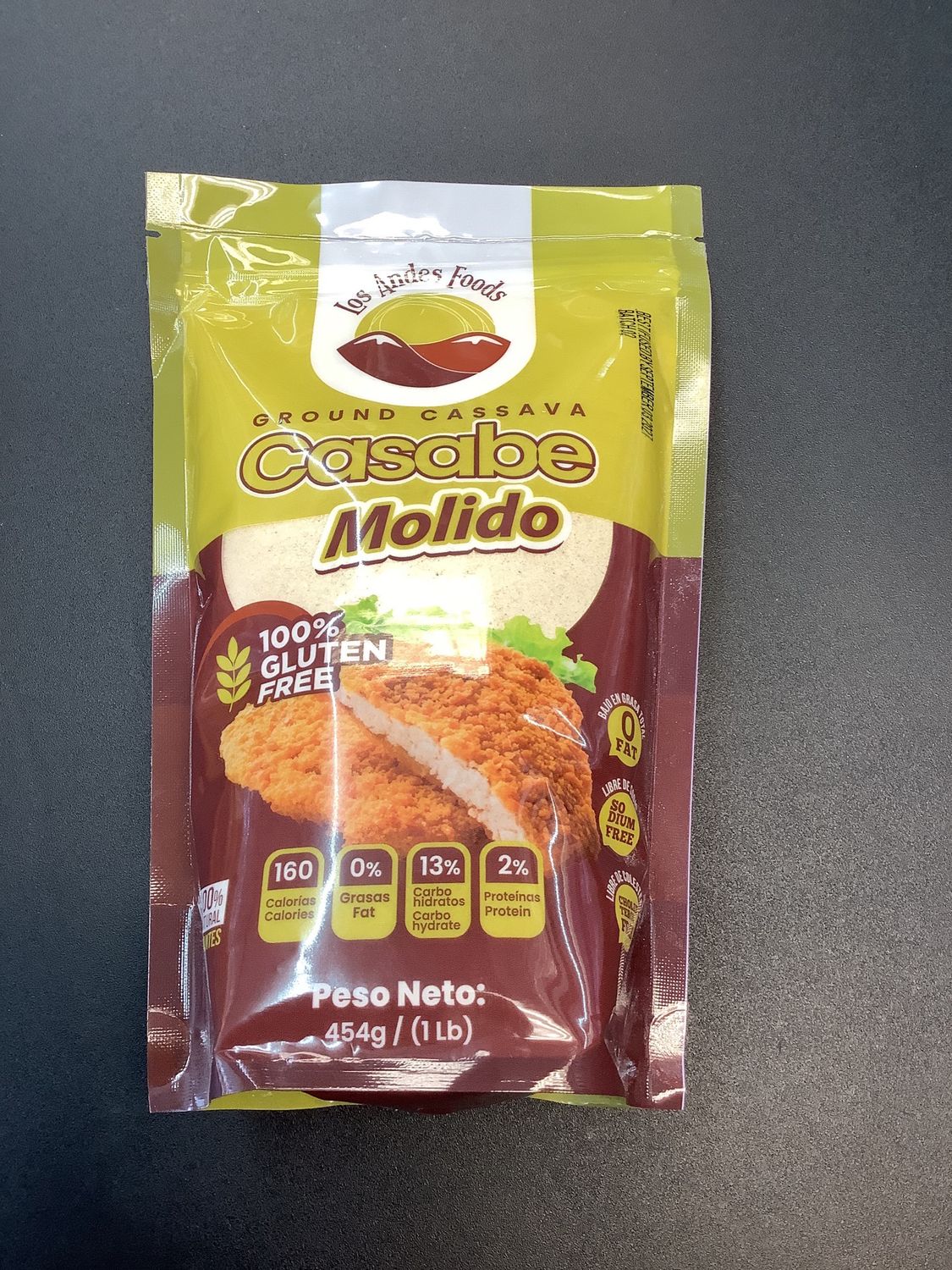 Casabe molido