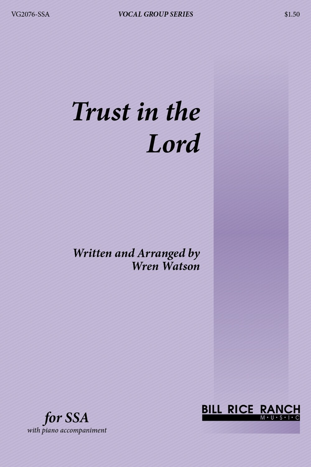 Trust in the Lord
