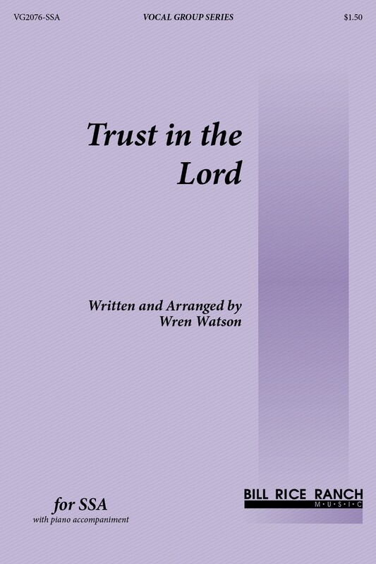Trust in the Lord