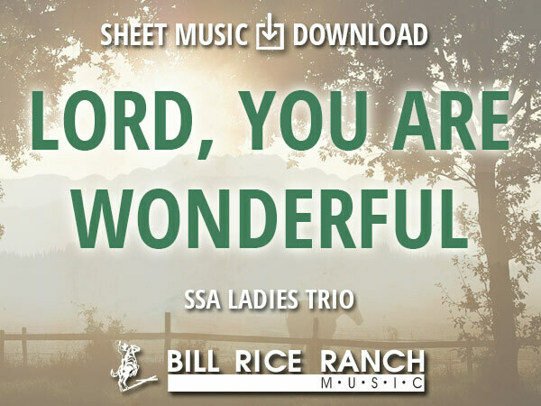 Lord, You Are Wonderful
