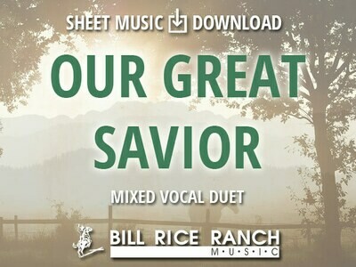 Our Great Savior - Mixed Duet