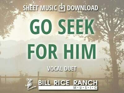 Go Seek for Him - Duet