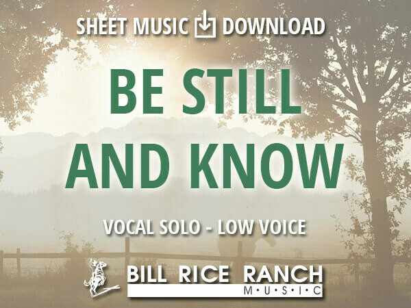 Be Still and Know (L)