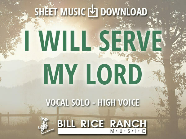 I Will Serve My Lord (H) I Will Serve My Lord (H)
