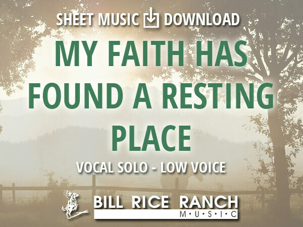My Faith Has Found a Resting Place (L)
