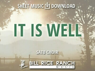 It Is Well - SATB