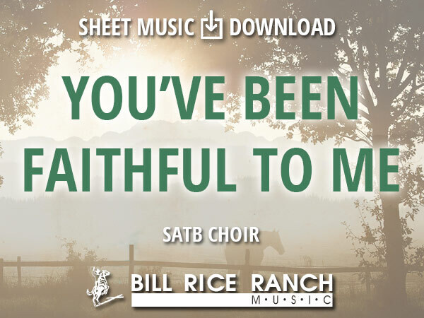You've Been Faithful to Me - SATB You've Been Faithful to Me - SATB