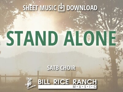 Stand Alone - SATB