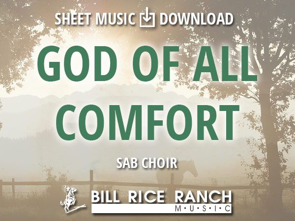God of All Comfort - SAB