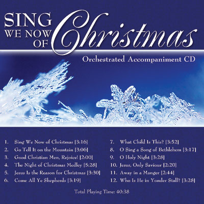 Sing We Now of Christmas - Accompaniment CD