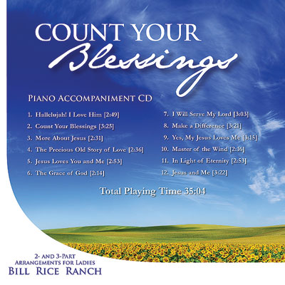 Count Your Blessings - Accompaniment CD