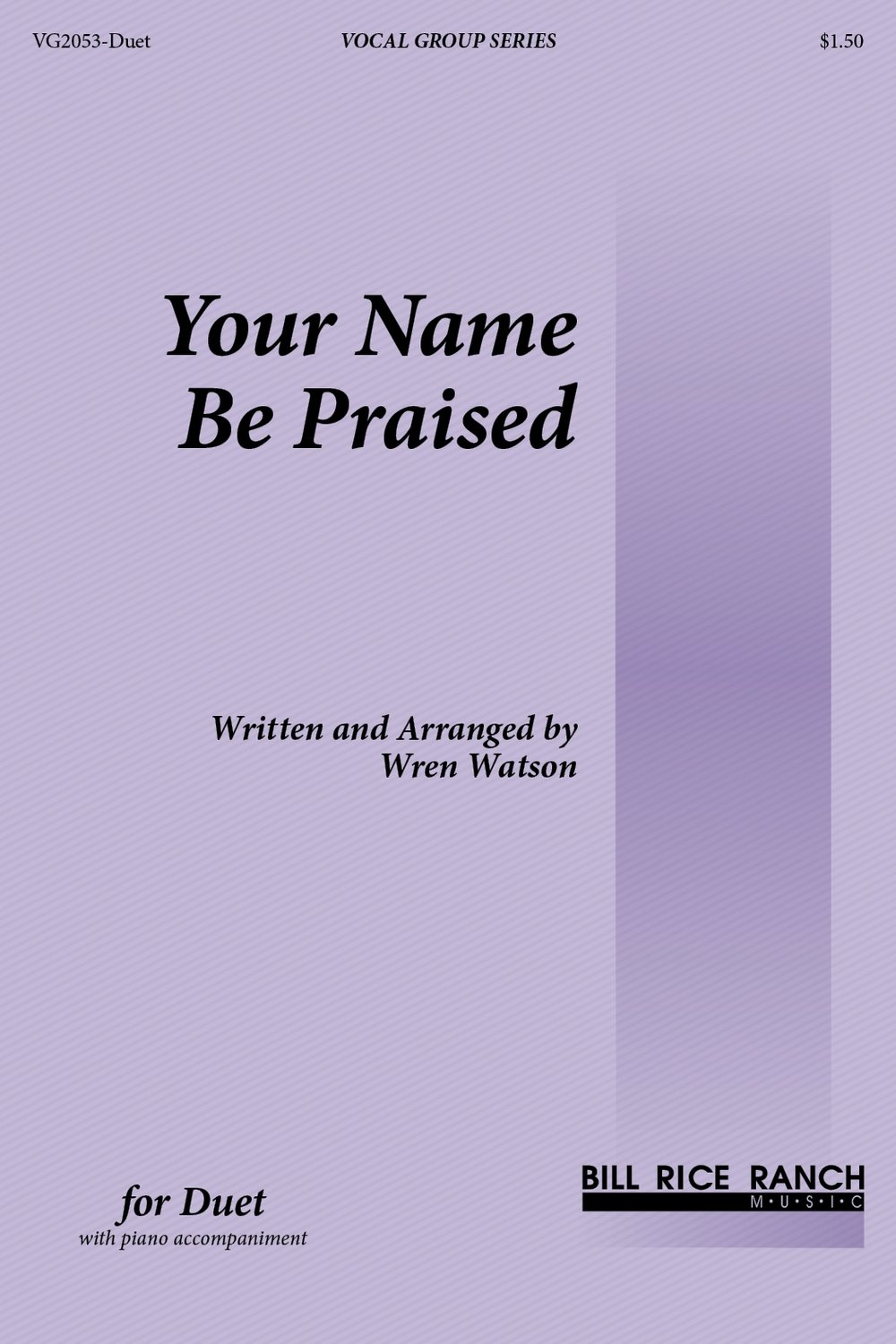 Your Name Be Praised - Mixed Duet