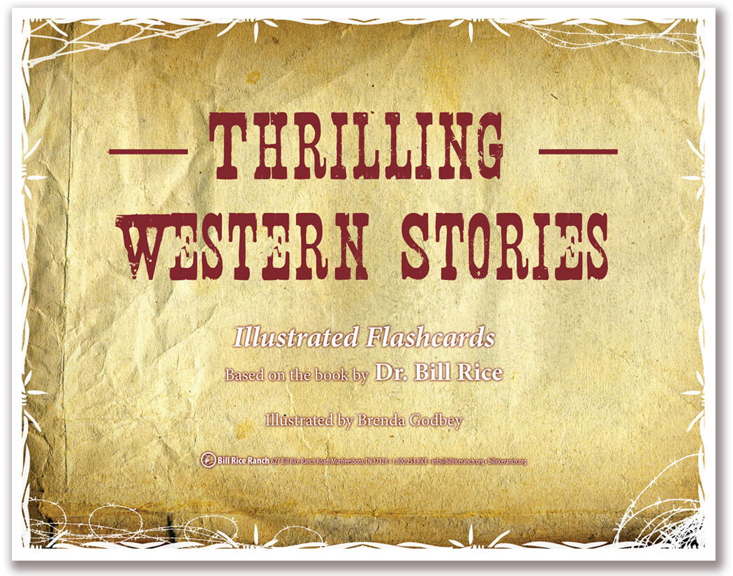 Thrilling Western Stories Illustrated Flashcards