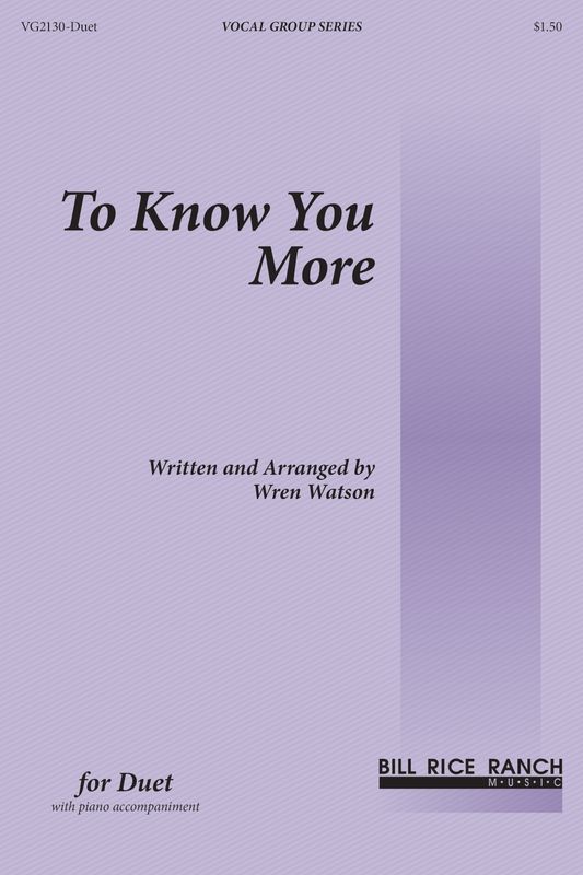 To Know You More - Mixed Duet