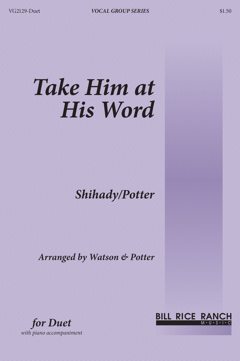Take Him at His Word