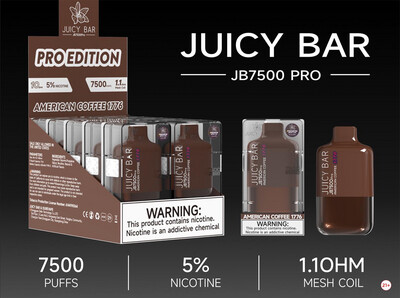 BOX Juicy Bar American Coffee 1776 (Pro Edition) - JB7500