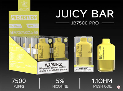 BOX Juicy Bar Mexican Mango Ice (Pro Edition) - JB7500