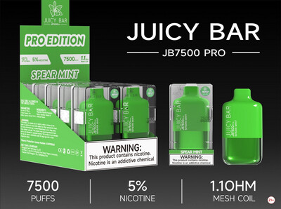 BOX Juicy Bar Spear Mint (Pro Edition) - JB7500