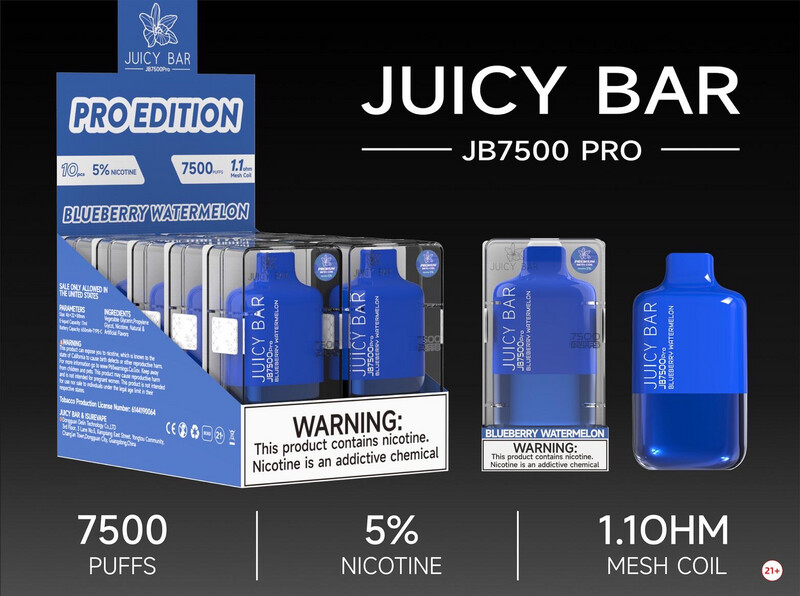 BOX Juicy Bar Blueberry Watermelon (Pro Edition) - JB7500