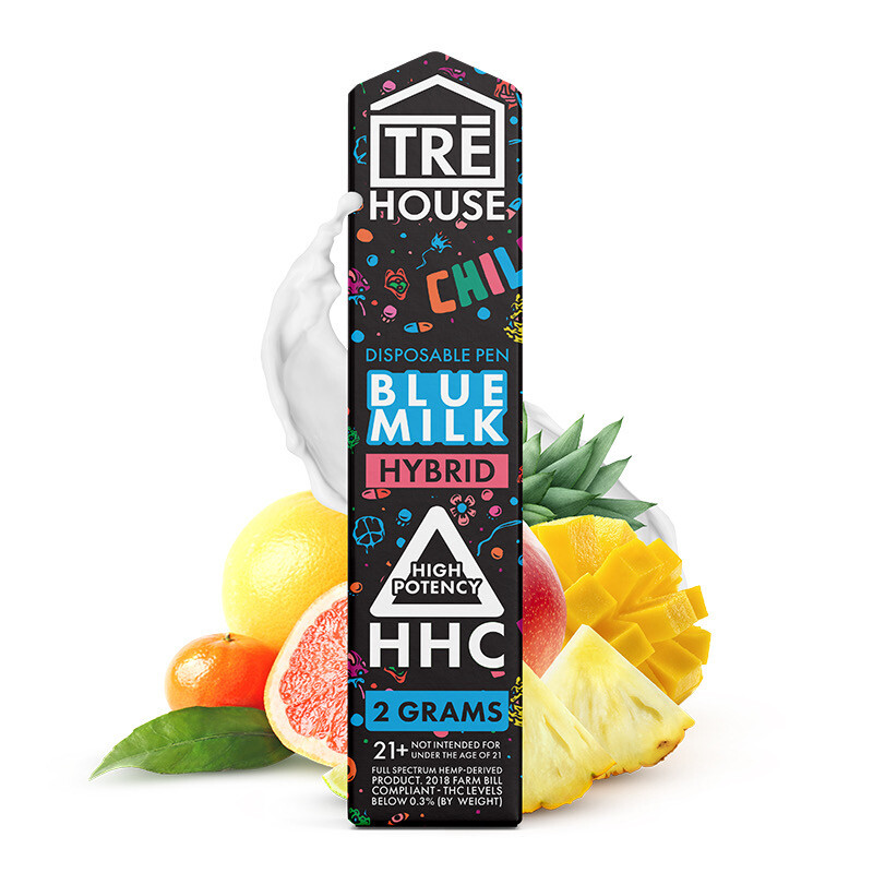 BOX Tre House Live Resin HHC (Hybrid) - Blue Milk