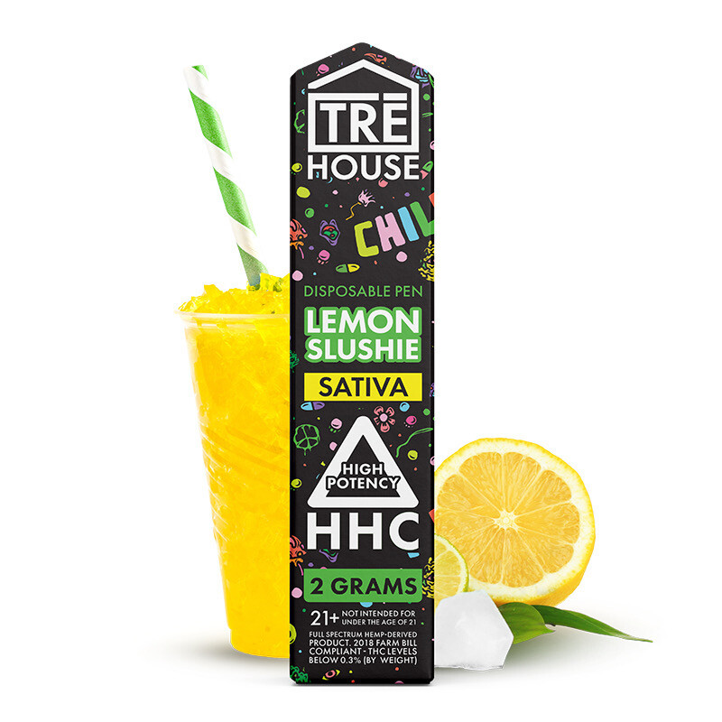 BOX Tre House Live Resin HHC (Sativa) - Lemon Slushie