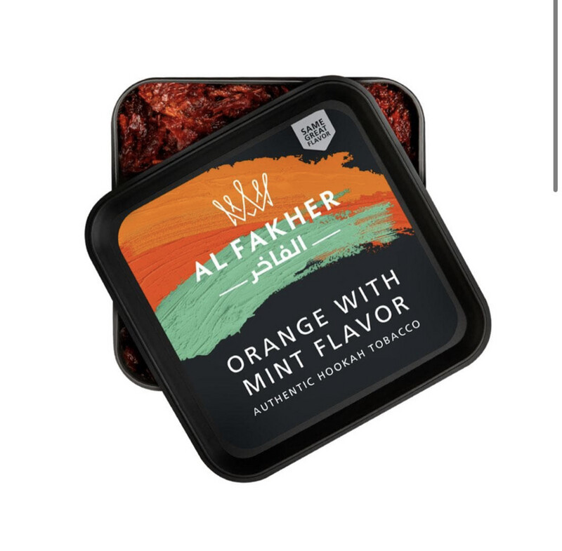 BOX Al Fakher 250g - Orange with Mint