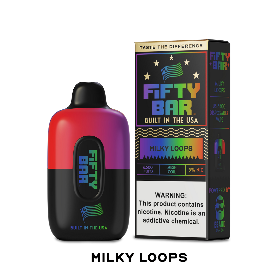 BOX Fifty Bar Milky Loops - 6500