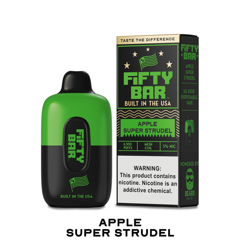 BOX Fifty Bar Apple Super Strudel - 6500
