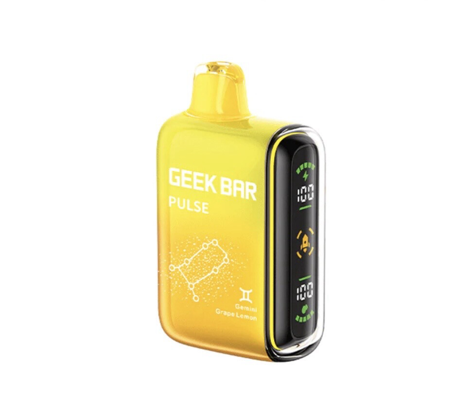 BOX Geek Bar Pulse 15000 - Gemini Grape Lemon
