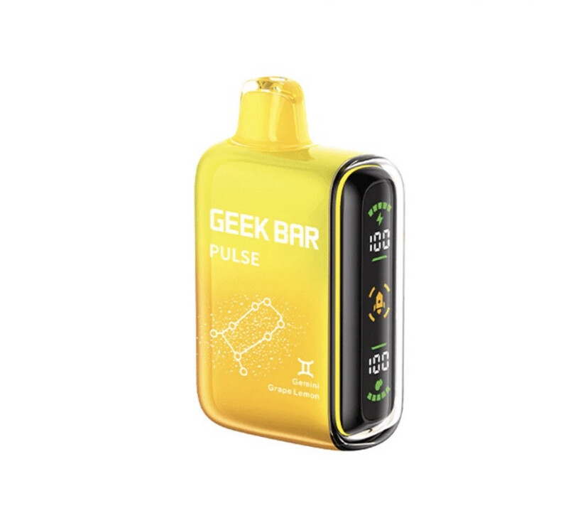 BOX Geek Bar Pulse 15000 - Gemini Grape Lemon