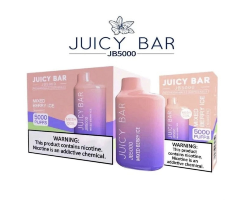BOX Juicy Bar Mixed Berry Ice - JB5000