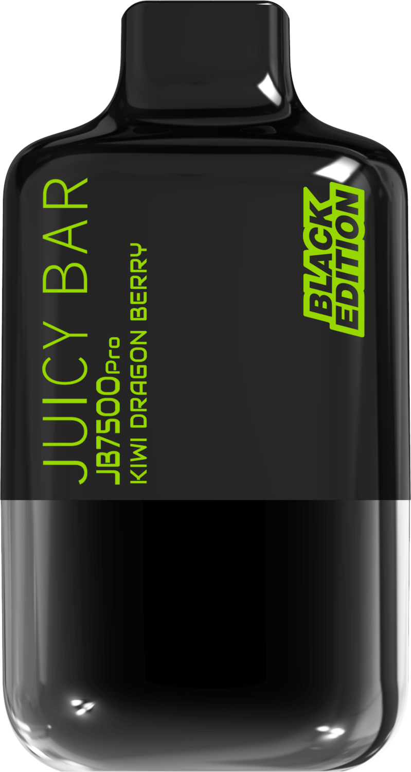 BOX Juicy Bar Kiwi Dragon Berry (Black Edition) - JB7500