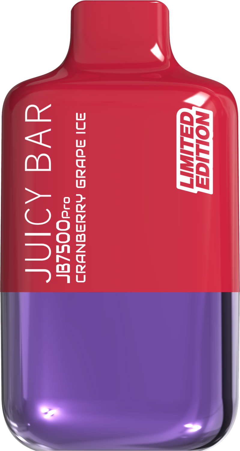 [BOX] Juicy Bar Cranberry Grape Ice(Limited Edition) - JB7500