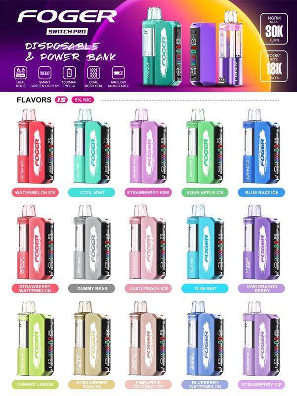 BOX Foger Switch Pro Cool Mint - 30K