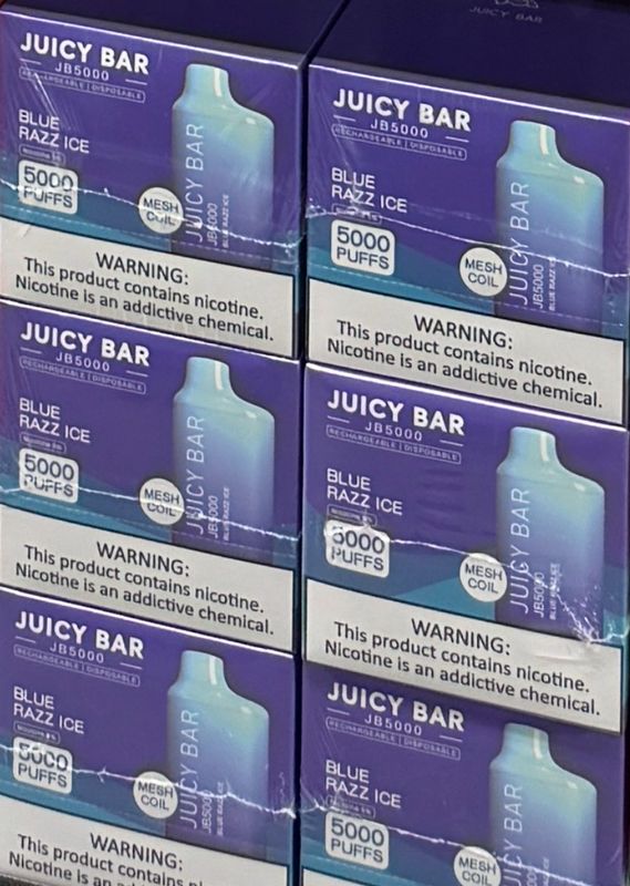 BOX Juicy Bar Blue Razz Ice - JB5000