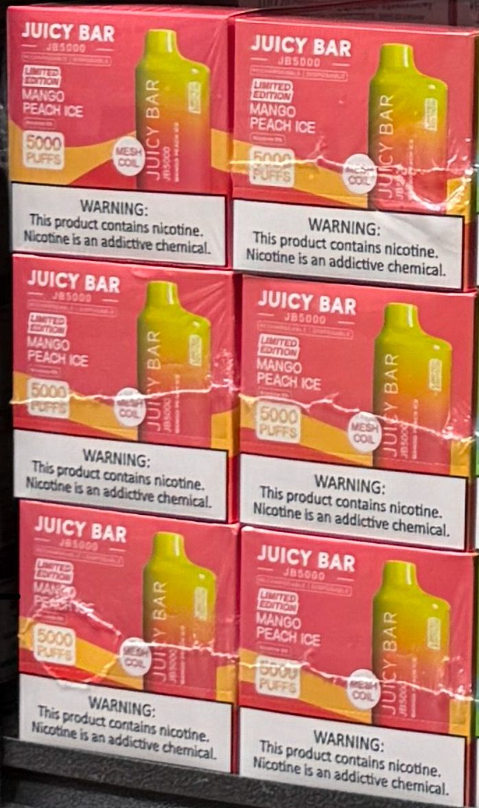 BOX Juicy Bar Mango Peach Ice - JB5000