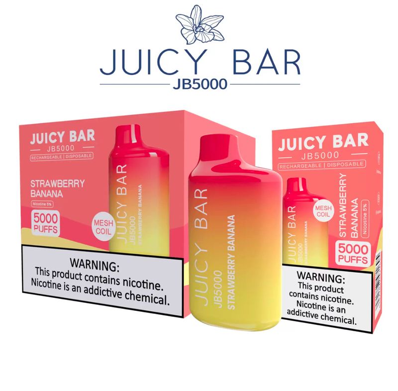 BOX Juicy Bar Strawberry Banana - JB5000