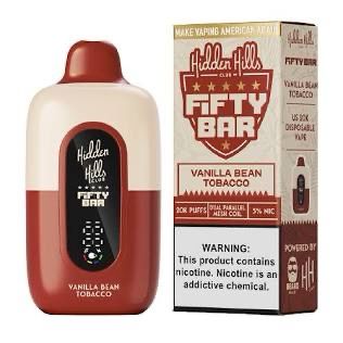 BOX Fifty Bar Vanilla Bean - 6500