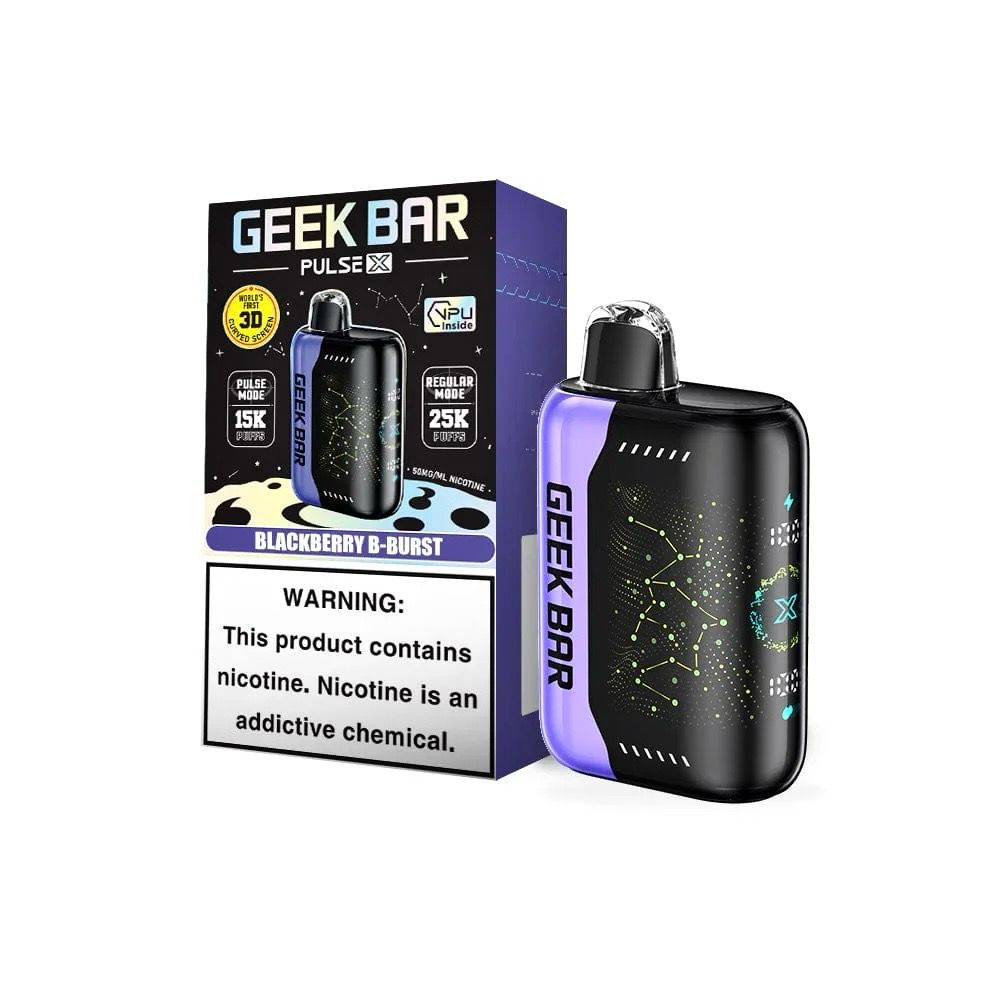 BOX Geek Bar Pulse BlackBerry B-Burst - 25K Puffs